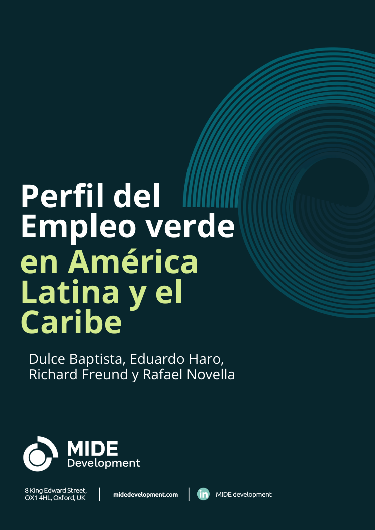 Perfil del empleo verde en América Latina y el Caribe